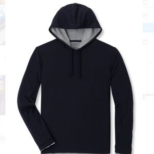Double Layer Hoodie | Vince | Color: Coastal